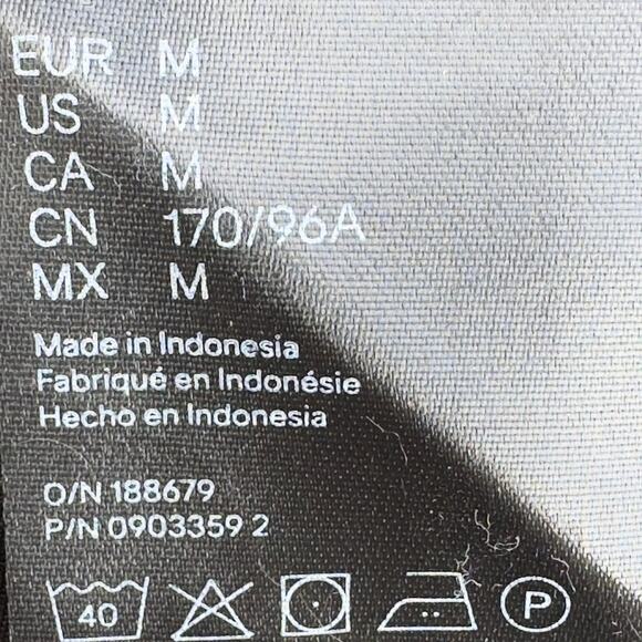 H&M Trend Conscious Short A-LIne Black Ruffle-trimmed Medium Cotton Dress - Picture 13 of 16